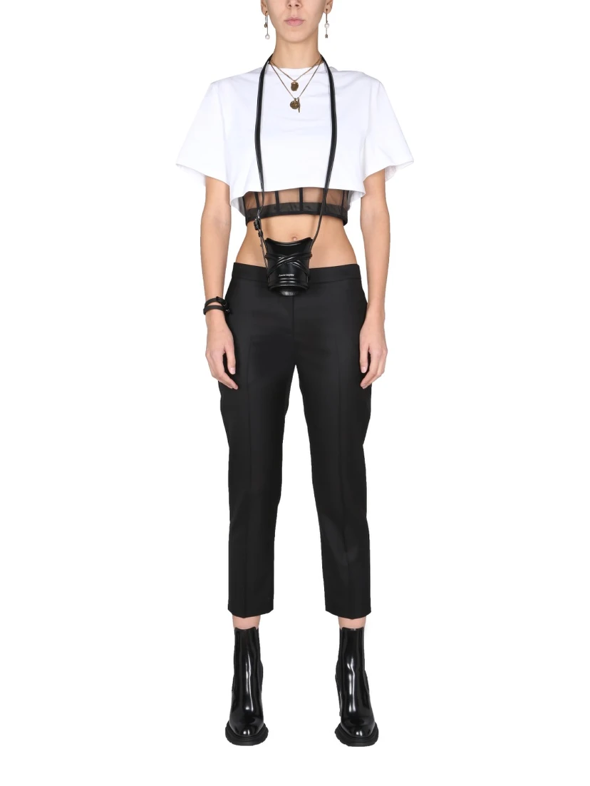CROPPED TROUSERS
