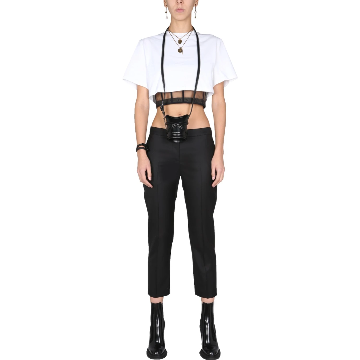 CROPPED TROUSERS