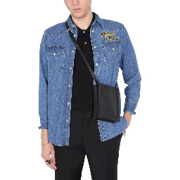 SHIRT WITH EMBROIDERED LOGO