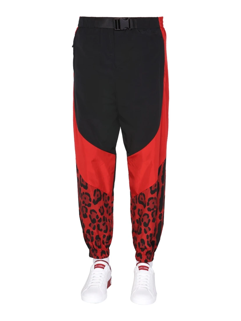JOGGING PANTS WITH ANIMAL PRINT