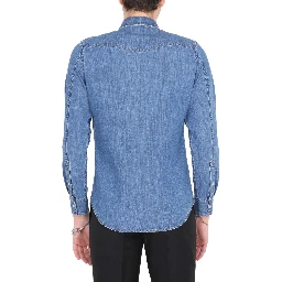 SHIRT WITH EMBROIDERED LOGO