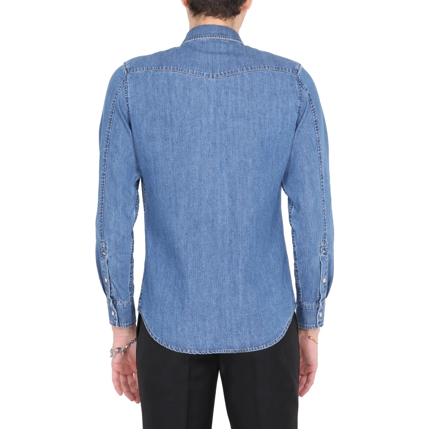 SHIRT WITH EMBROIDERED LOGO