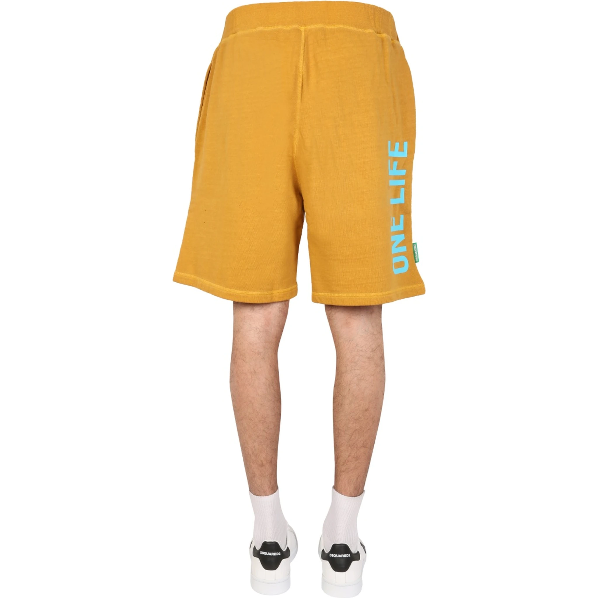 "ONE LIFE ONE PLANET" BERMUDA SHORTS