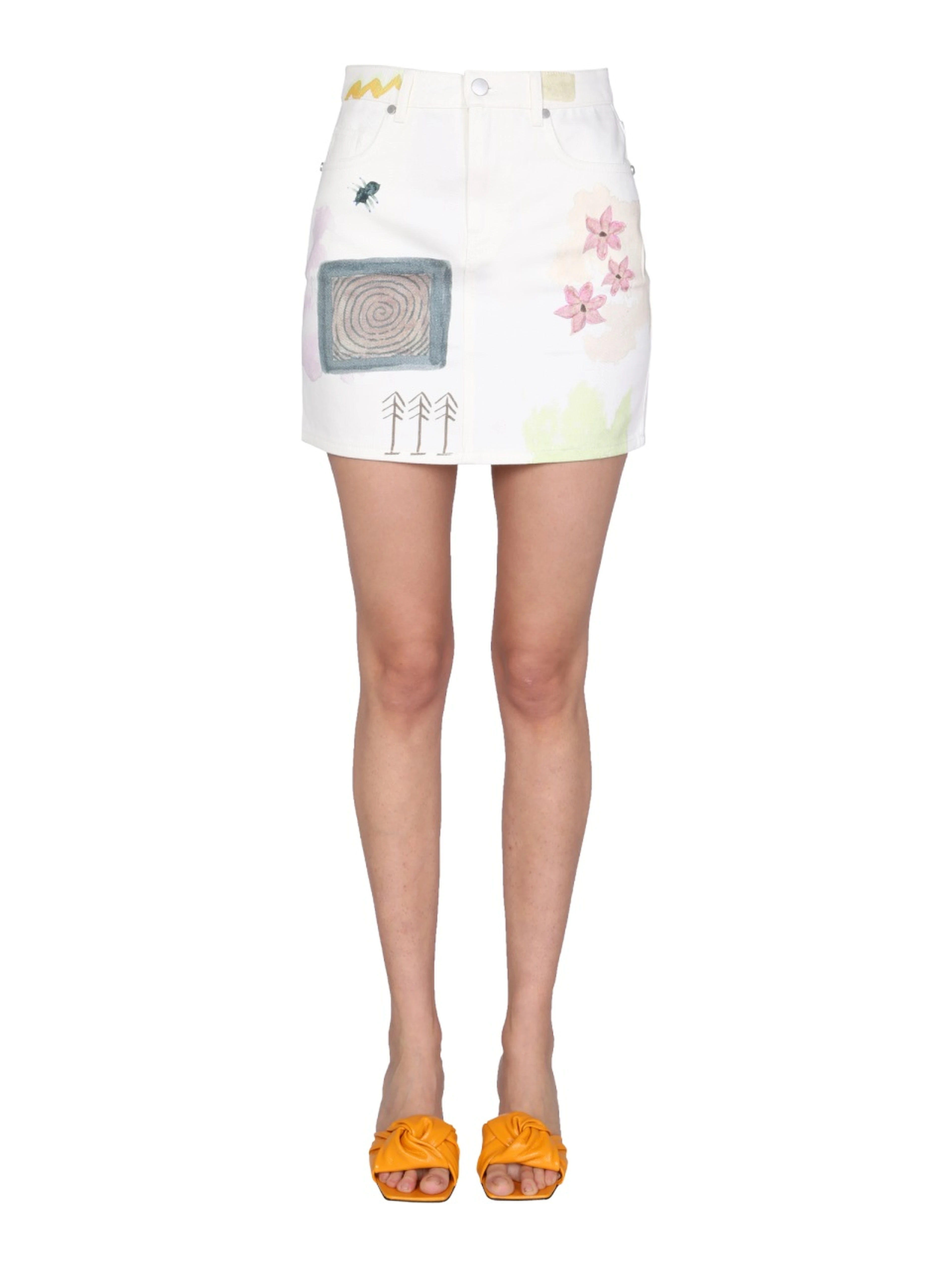 MINI STRAIGHT SKIRT