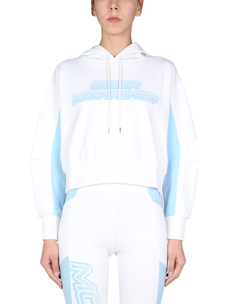 SWEATSHIRT WITH LOGO PRINT
