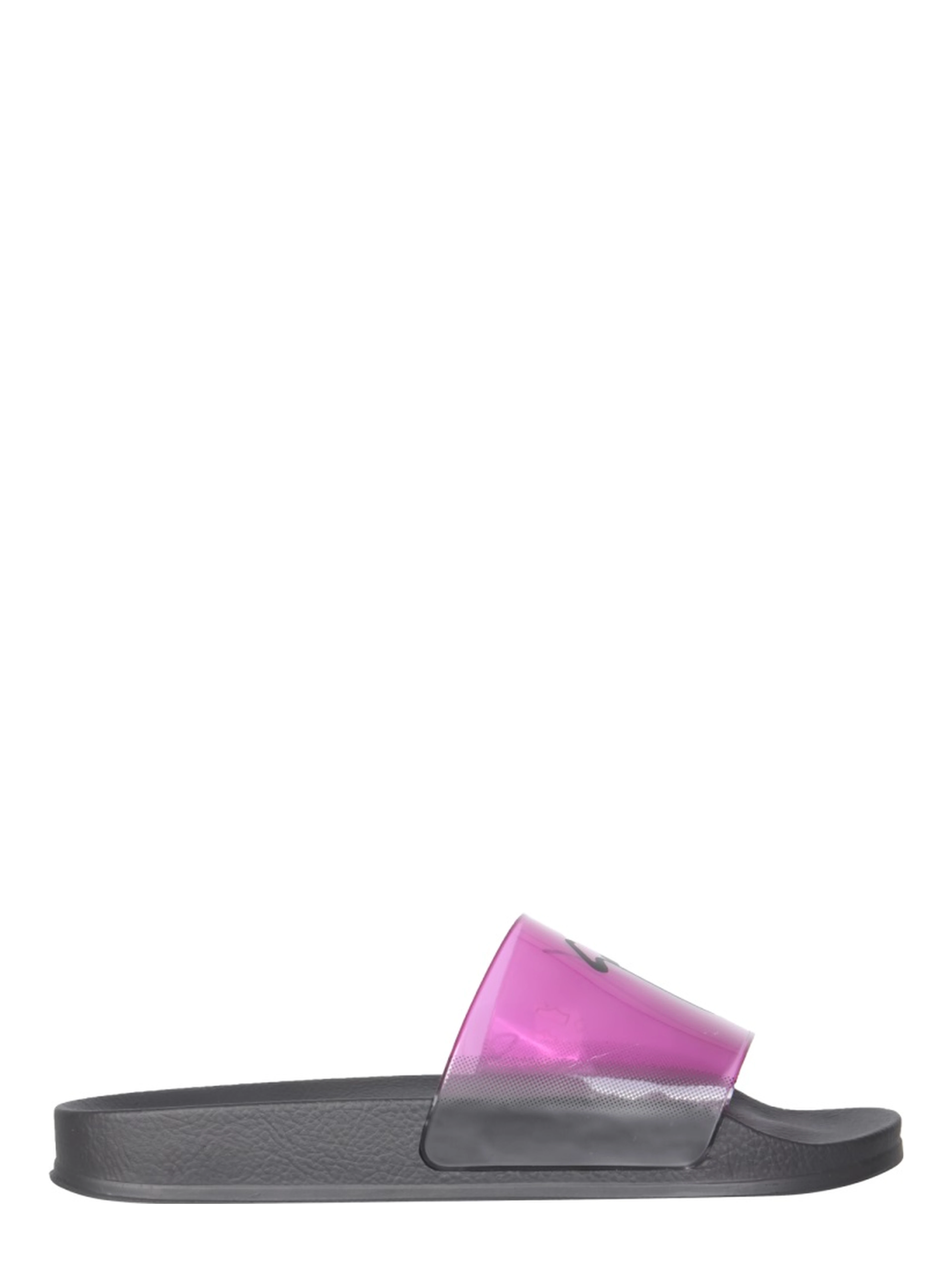 SLIDE SANDALS WITH LOGO
