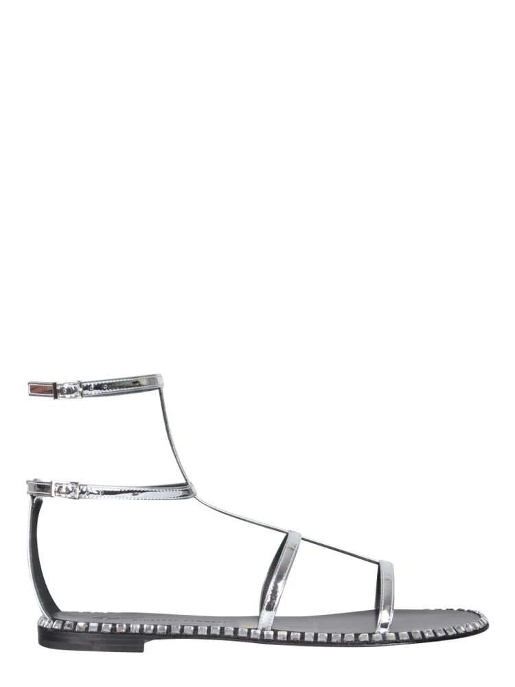 FLAT GLADIATOR SANDALS