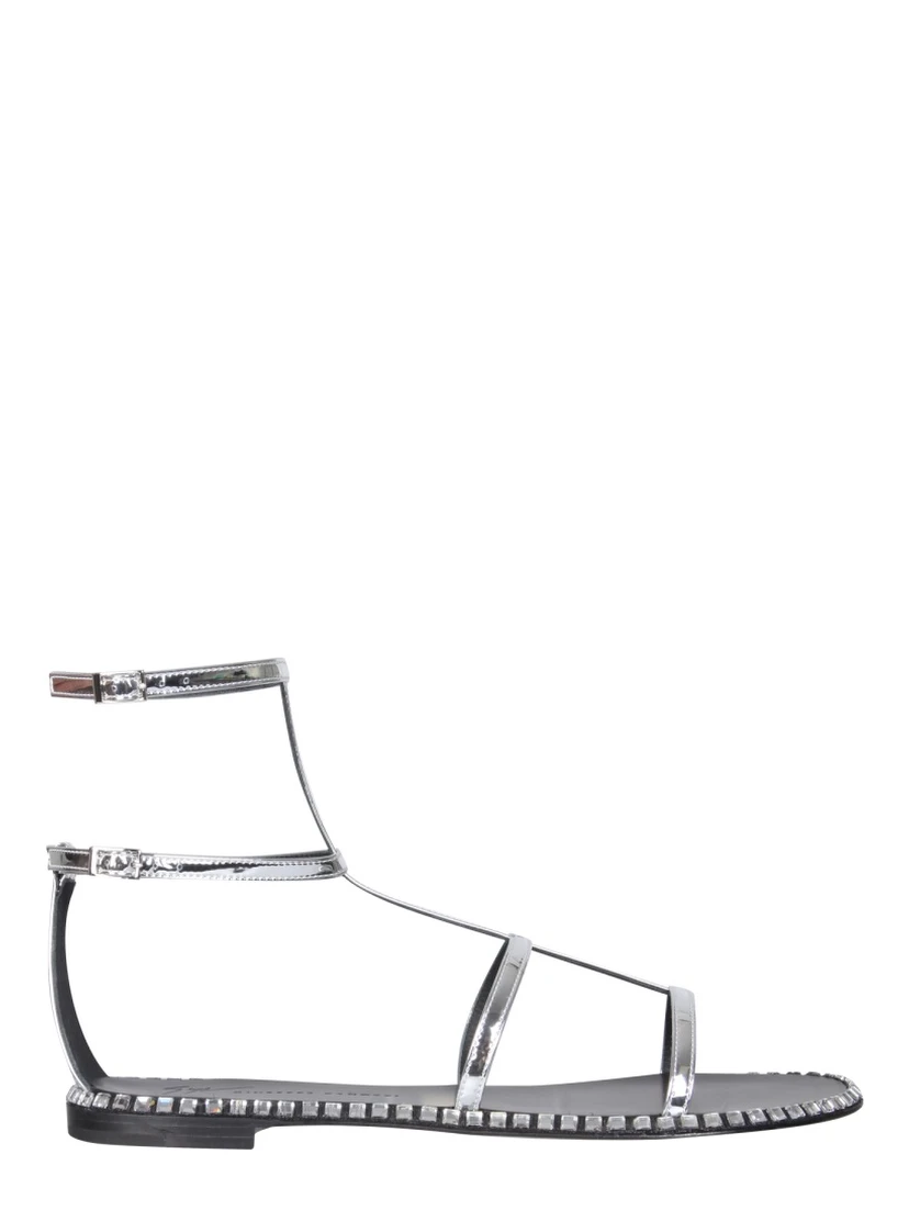 FLAT GLADIATOR SANDALS