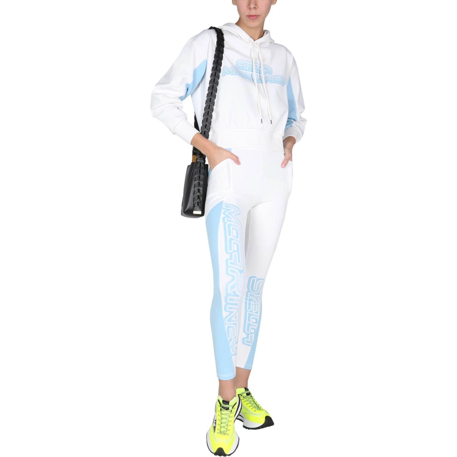 LEGGINGS WITH LOGO PRINT