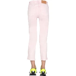 JEANS WITH LOGO BANDS