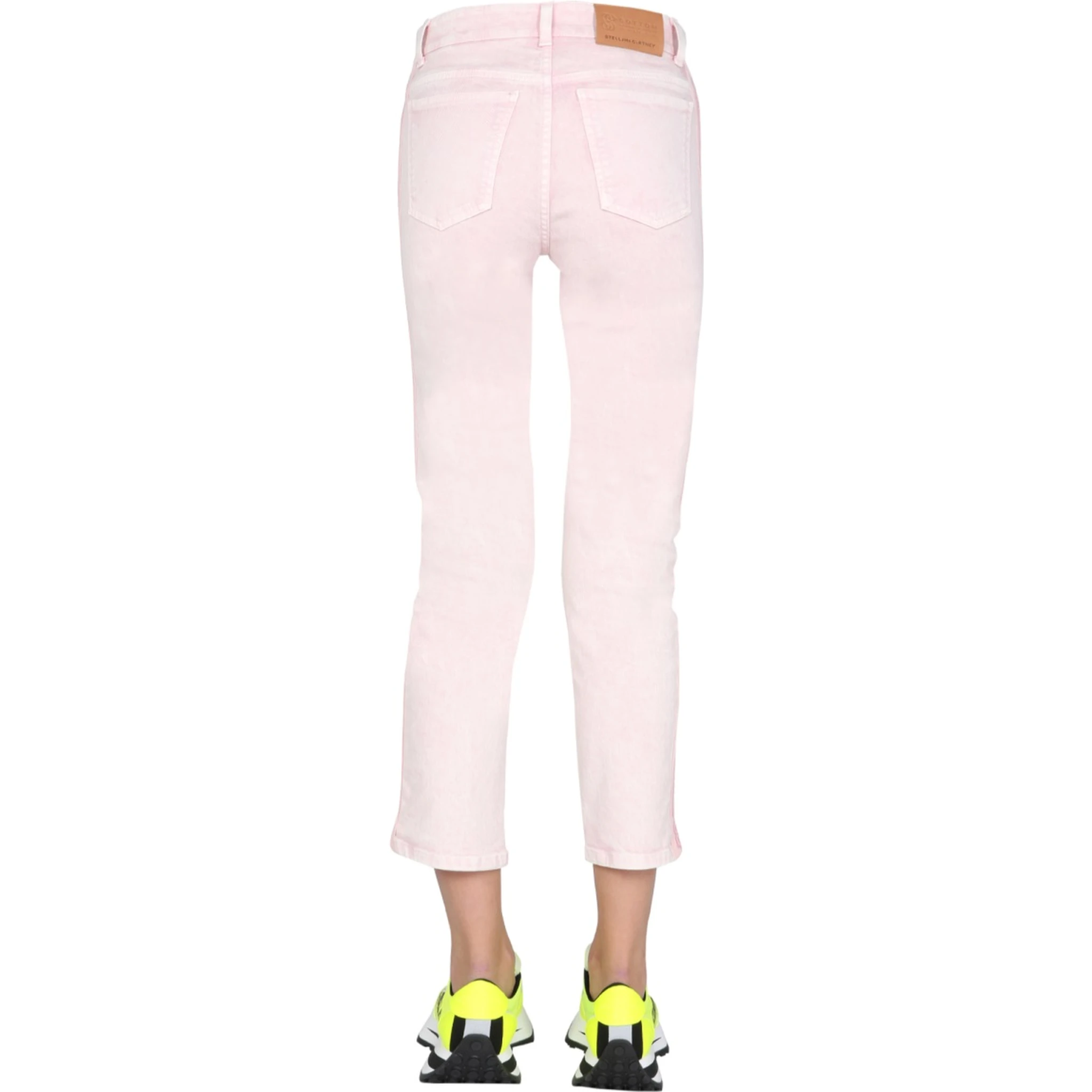 JEANS WITH LOGO BANDS