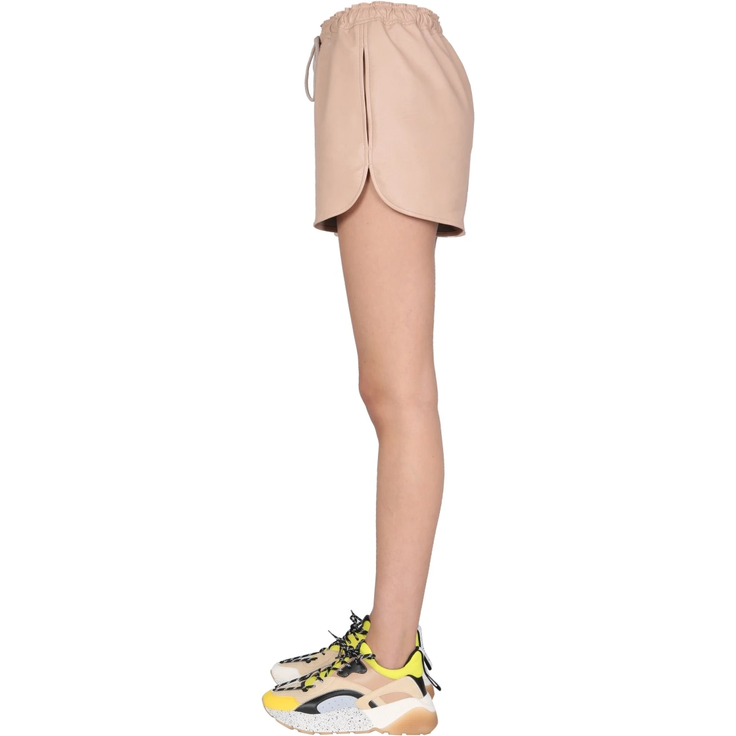 FAUX LEATHER SHORTS