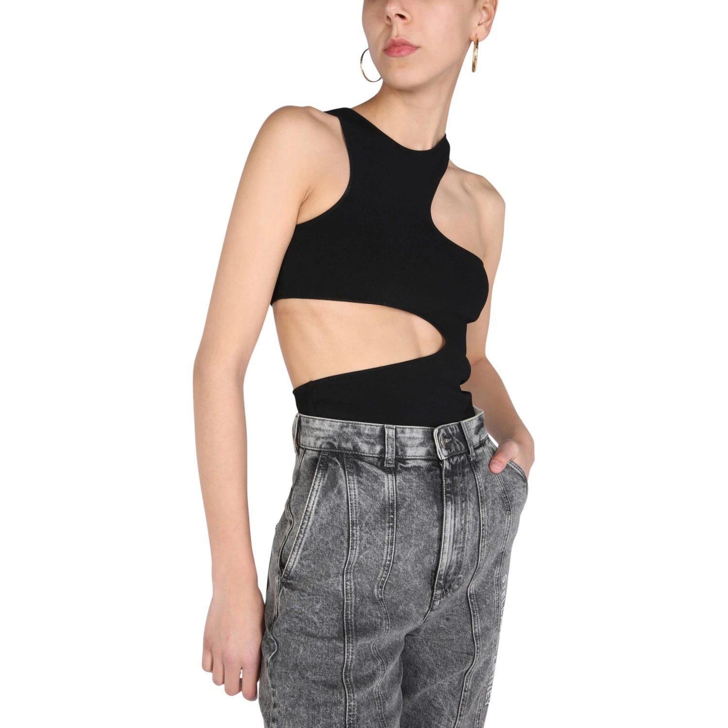 COMPACT TOP WITH CUT OUT DETAILS