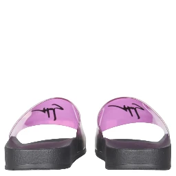 SLIDE SANDALS WITH LOGO