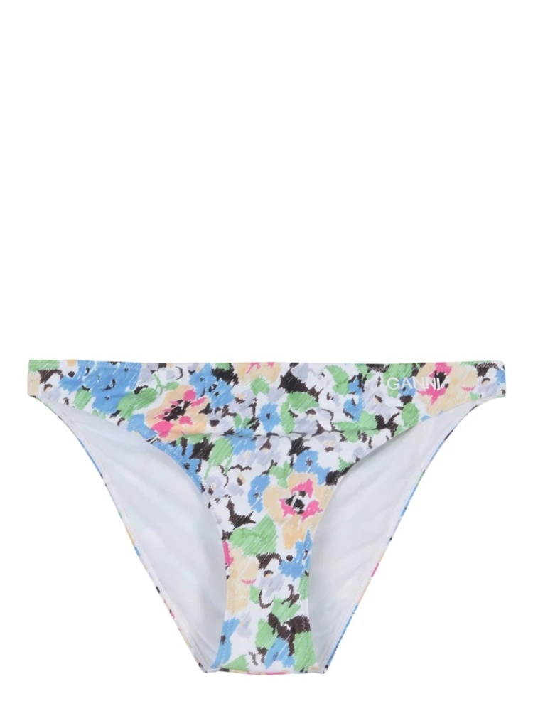 FLORAL PATTERN BIKINI BRIEFS