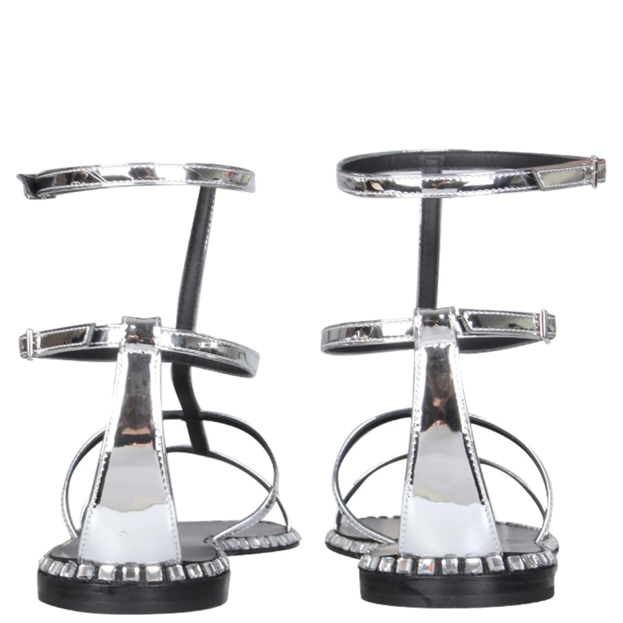 FLAT GLADIATOR SANDALS