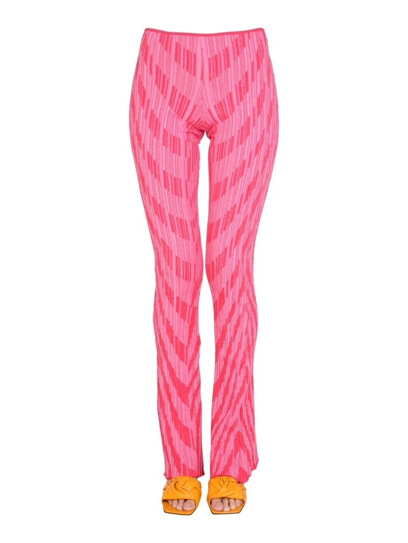 STRIPED PATTERN PANTS