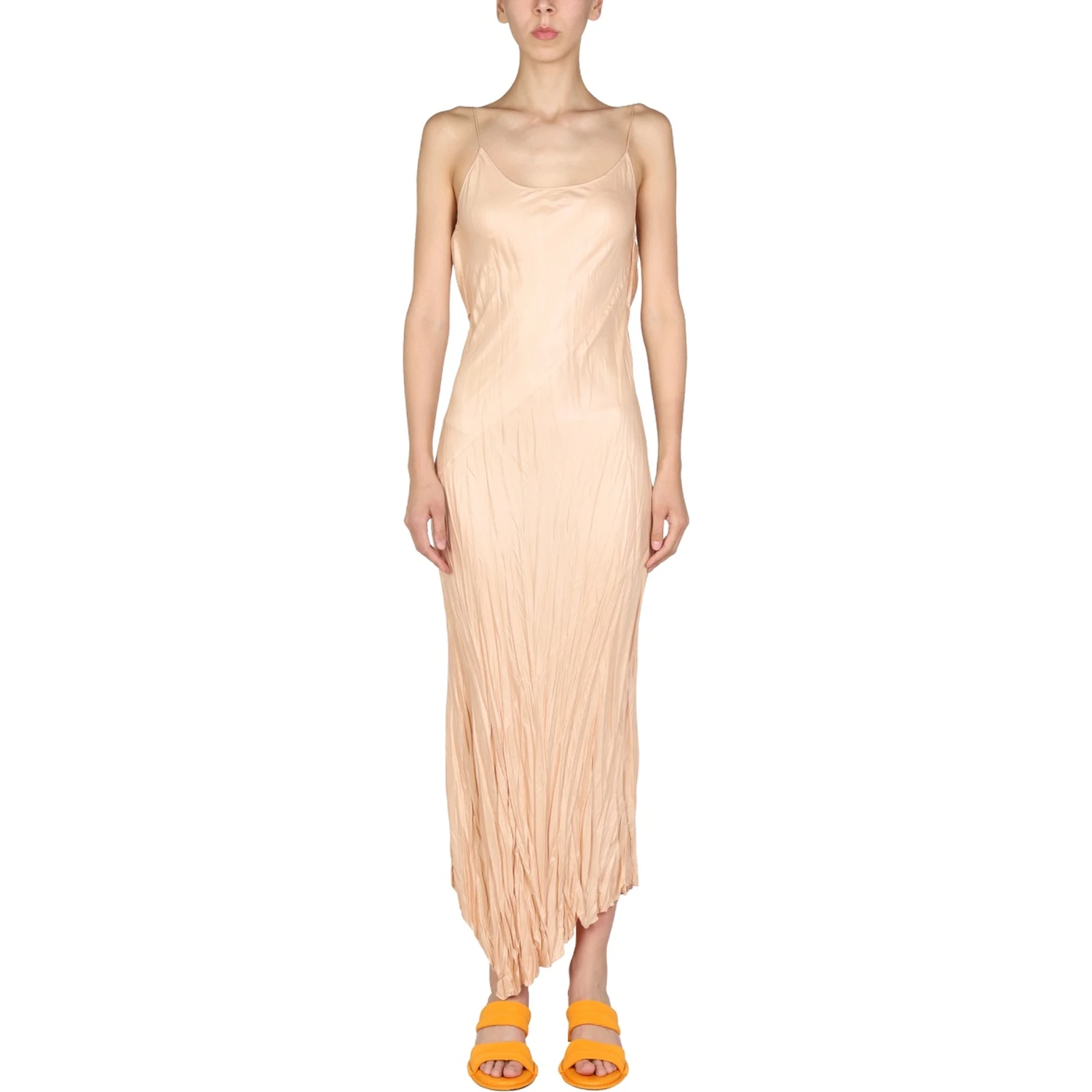 ROUND NECKLINE DRESS