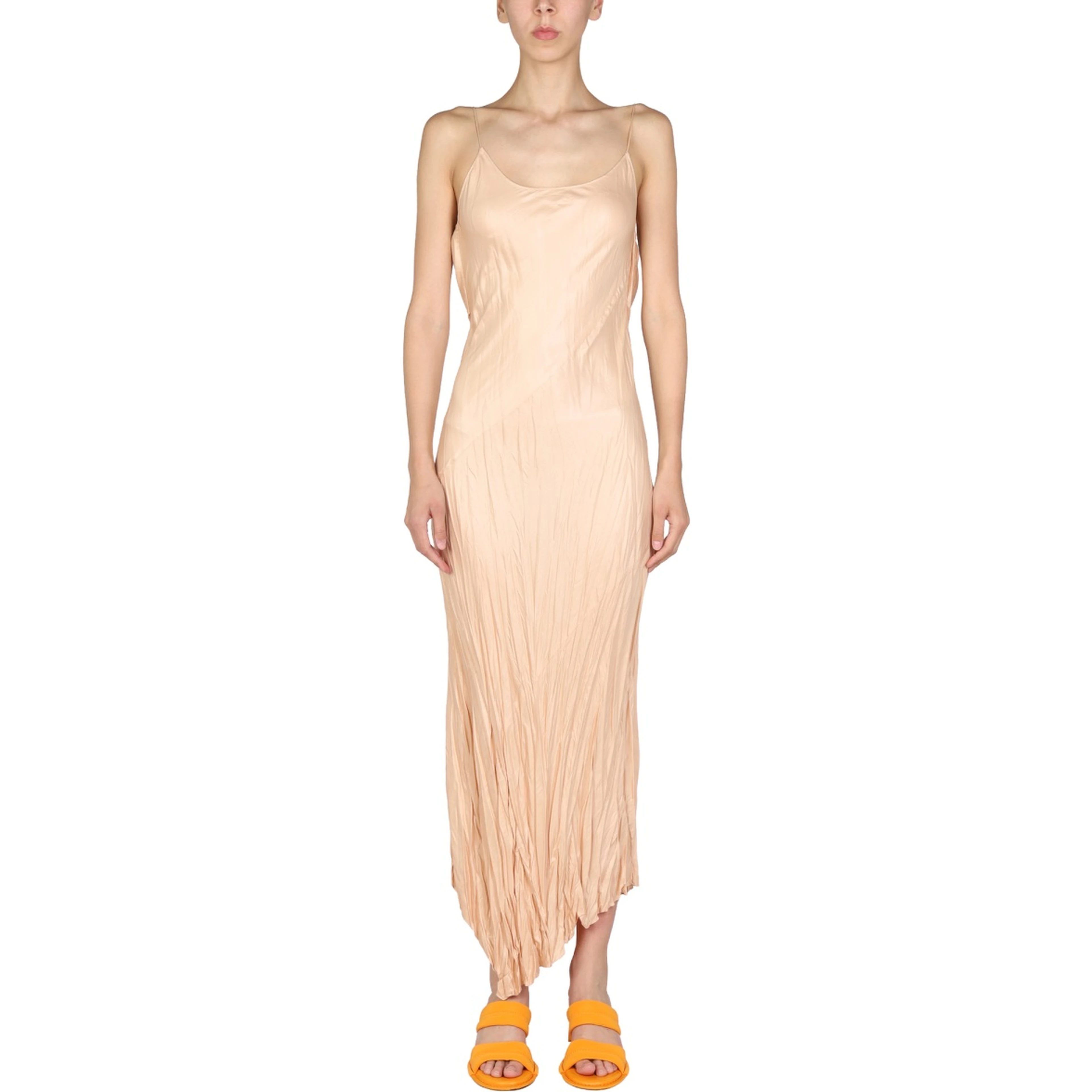 ROUND NECKLINE DRESS