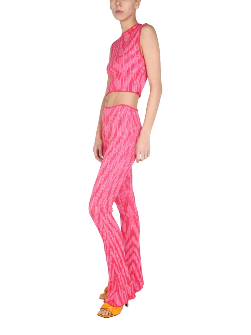 STRIPED PATTERN PANTS