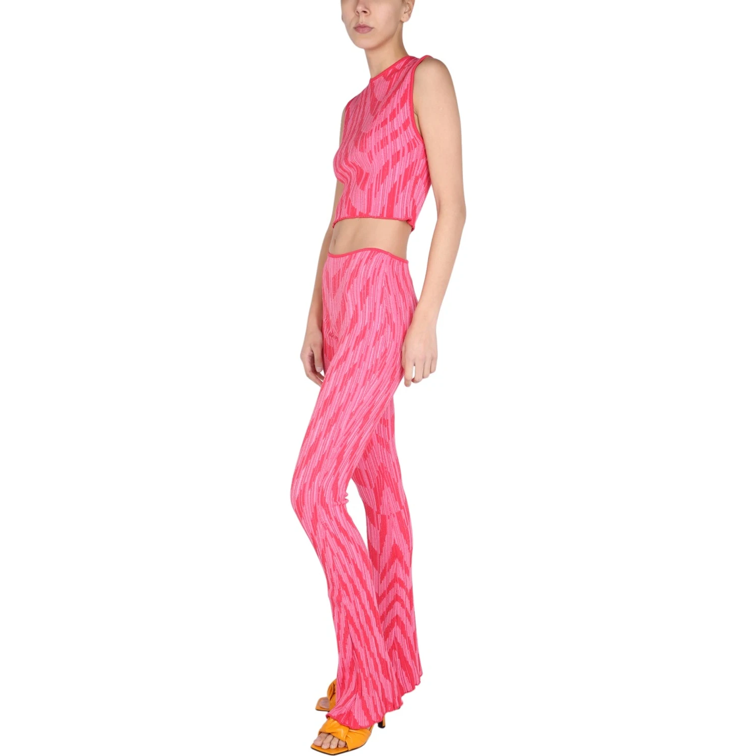 STRIPED PATTERN PANTS