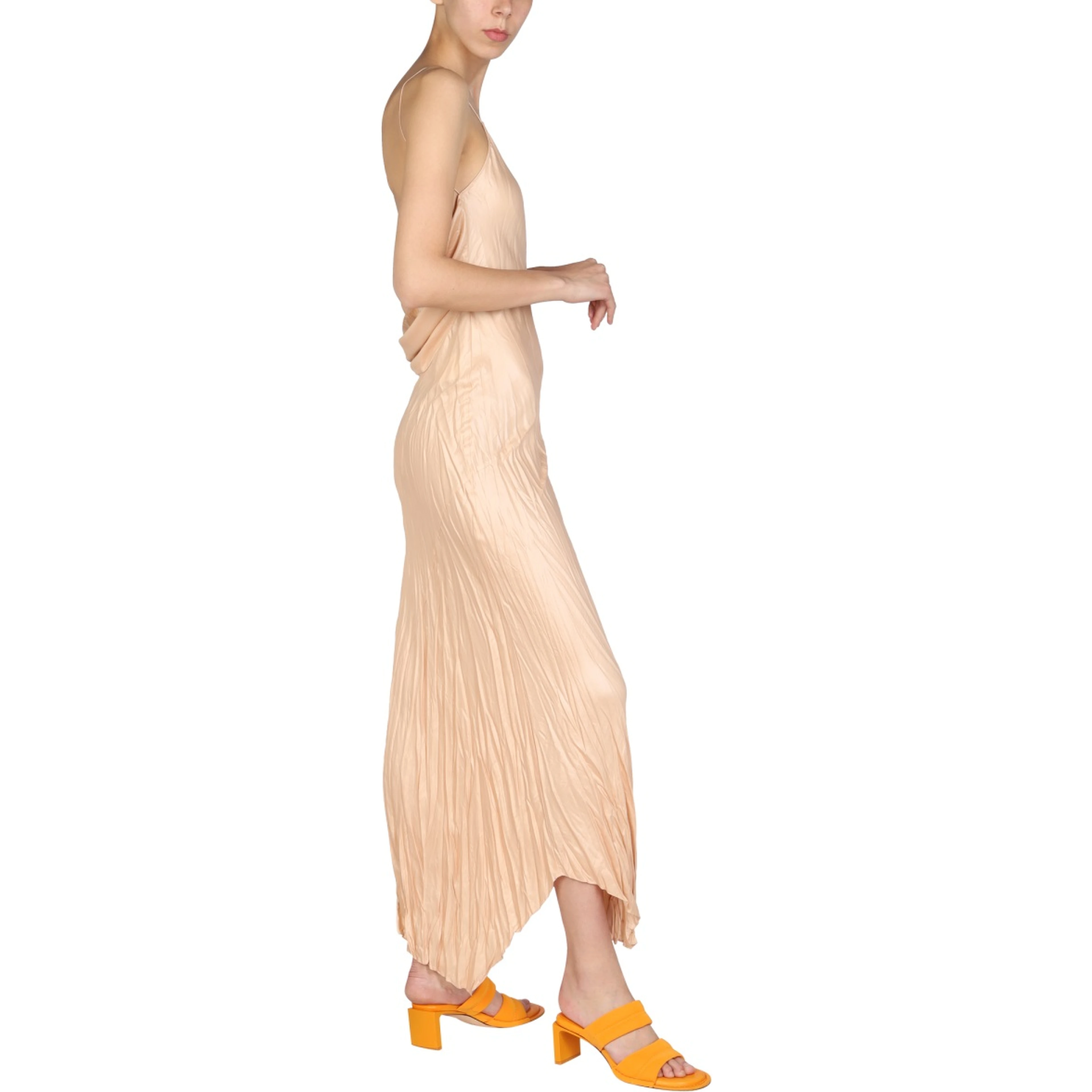 ROUND NECKLINE DRESS