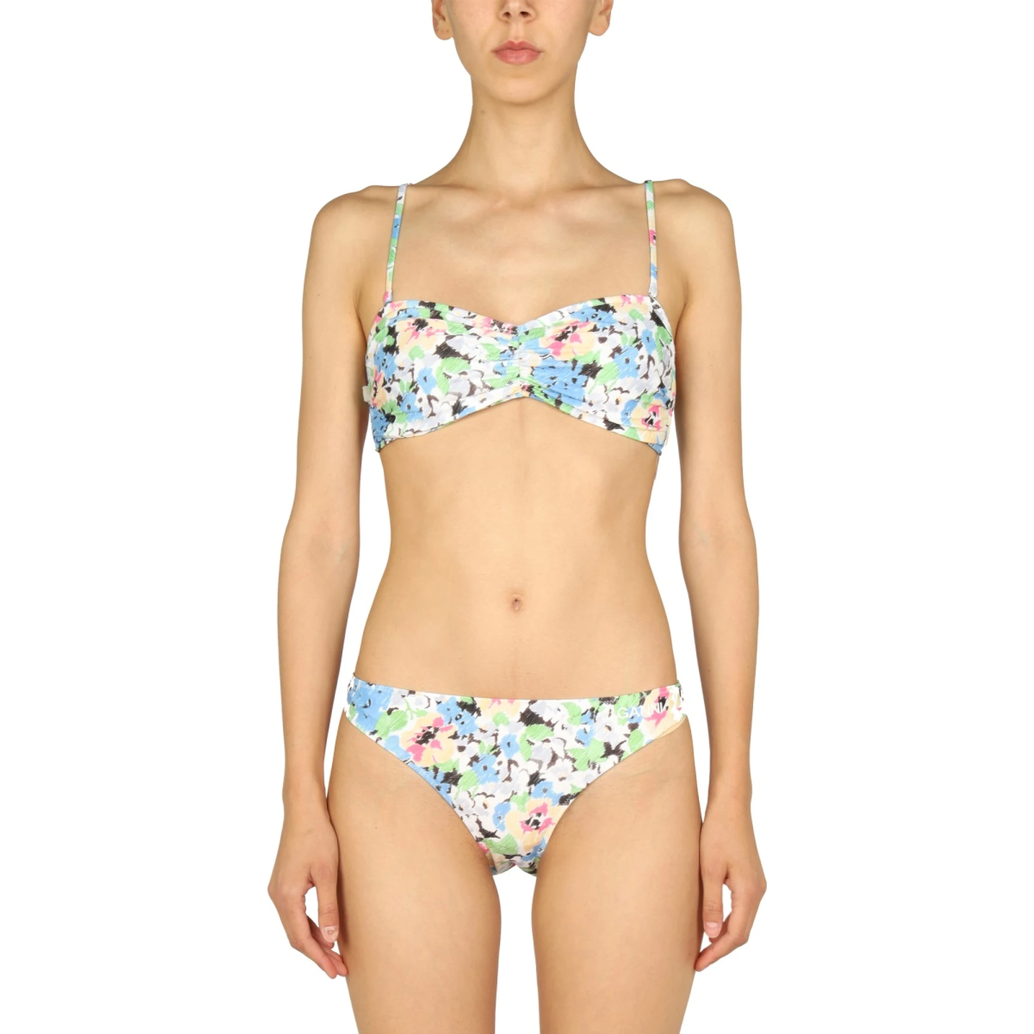 FLORAL PATTERN BIKINI BRIEFS