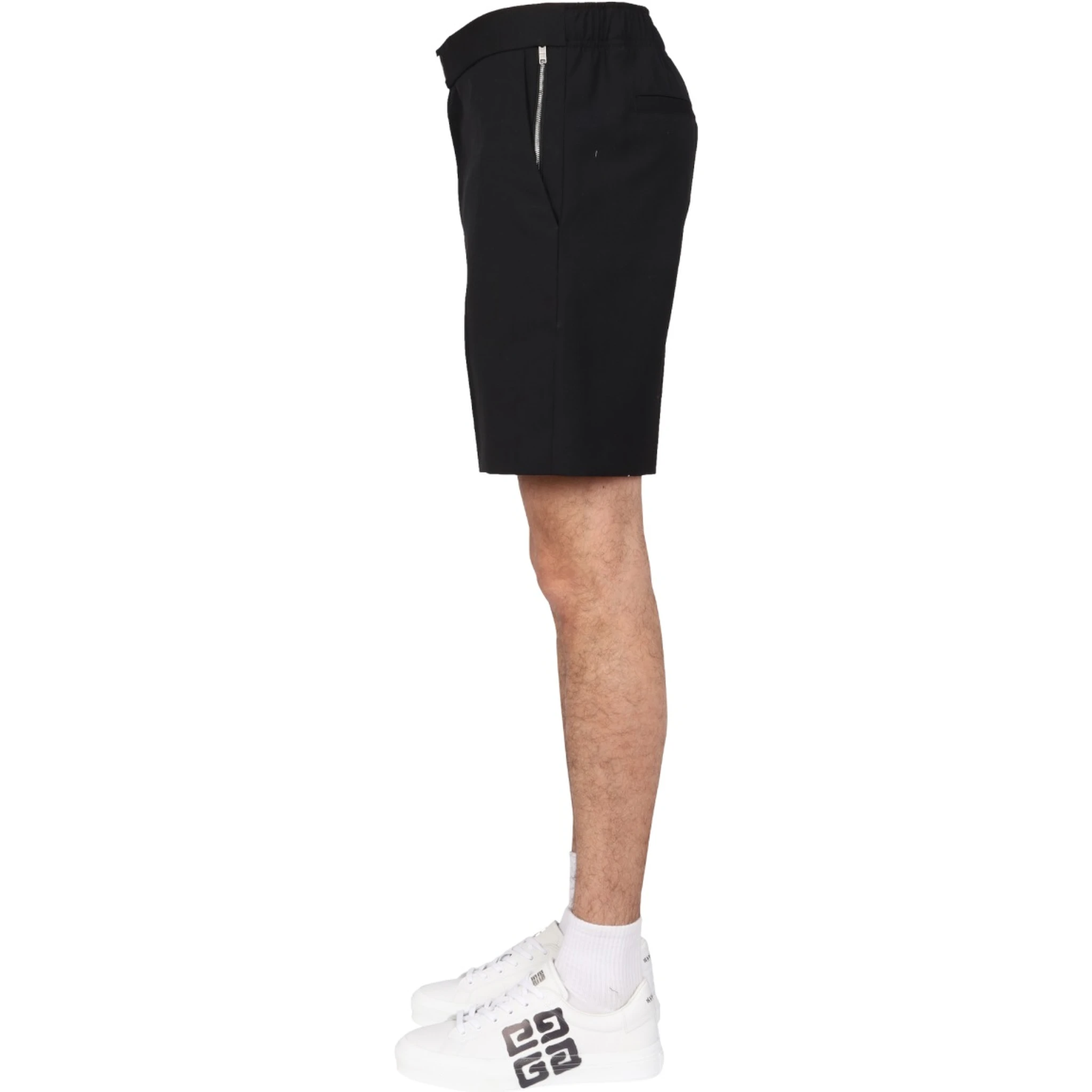 LOGO BAR BERMUDA SHORTS