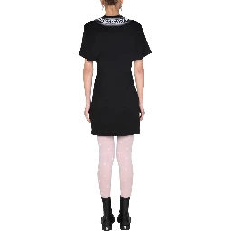 DRESS WITH 3D "CHAIN" PRINT