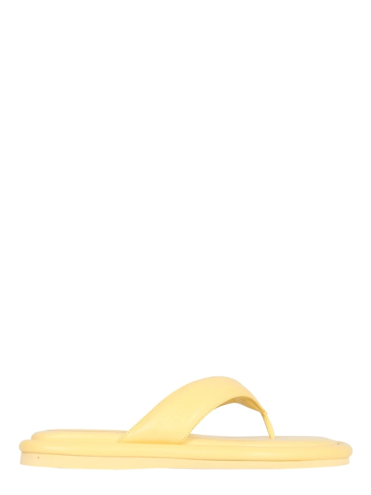 GIA 5 PUFFY FLAT SANDALS