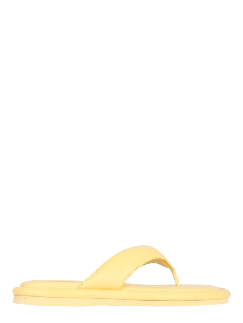 GIA 5 PUFFY FLAT SANDALS