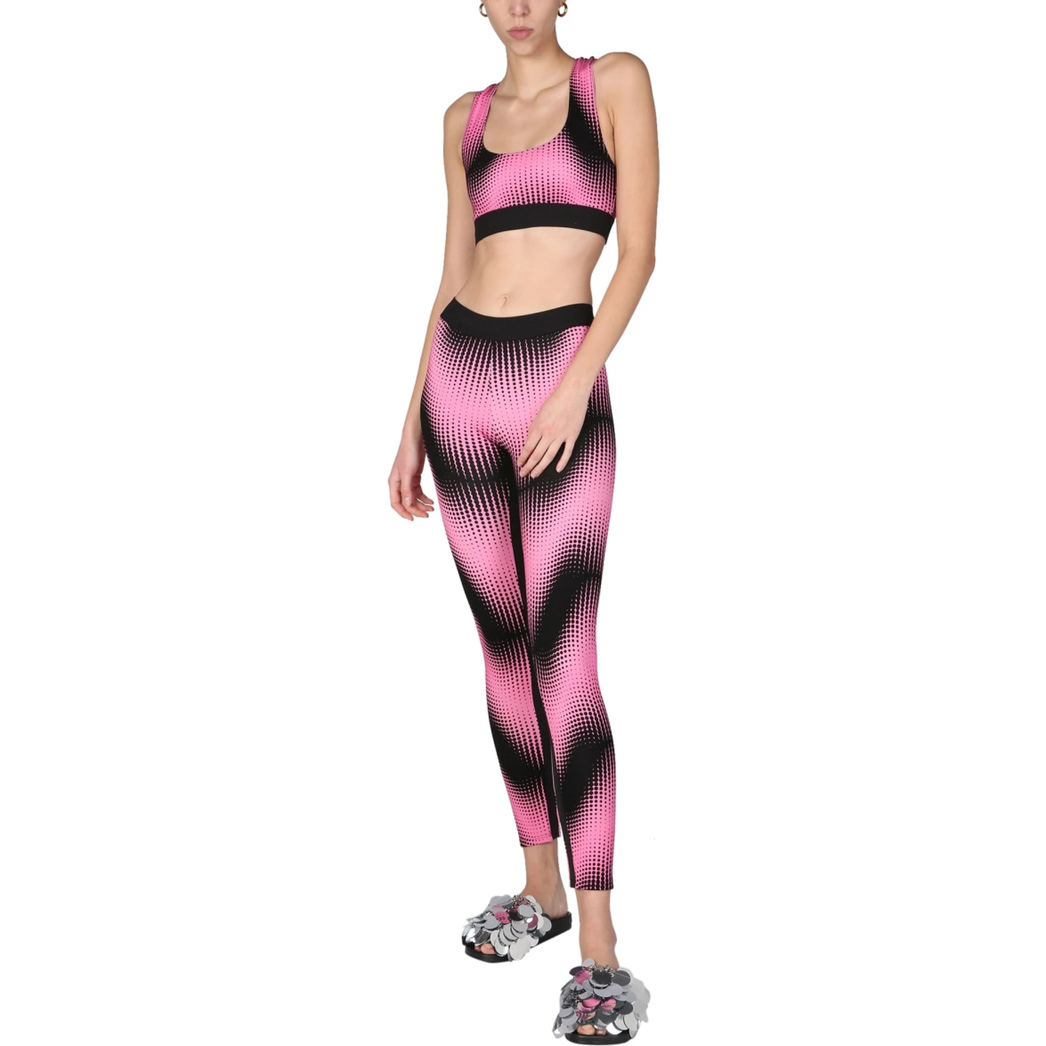 LEGGINGS WITH LOGO BAND