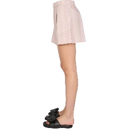 STRIPED PATTERN SHORTS