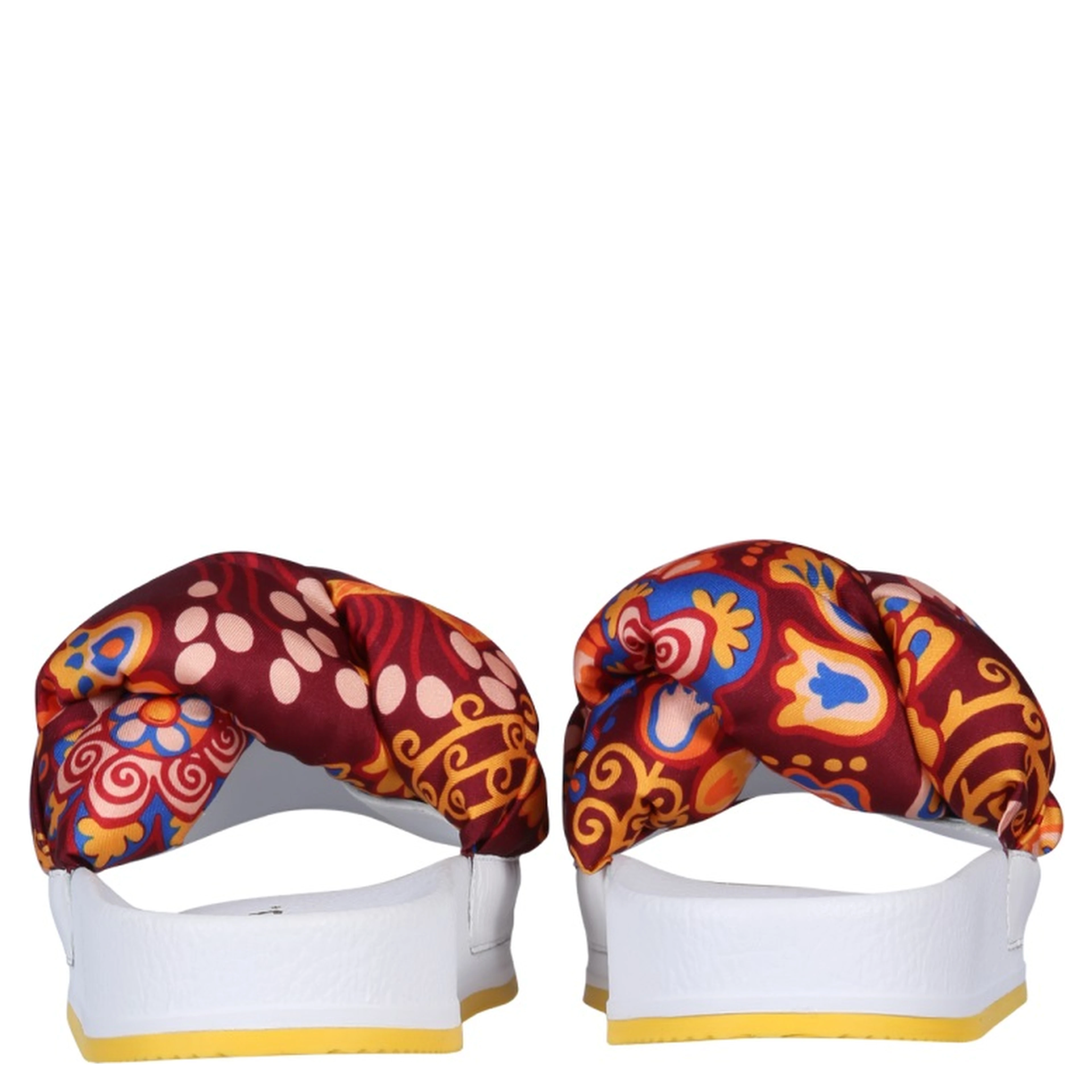 BRAID SLIDE SANDALS