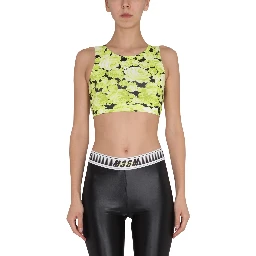 FLORAL PRINT CROPPED TOP