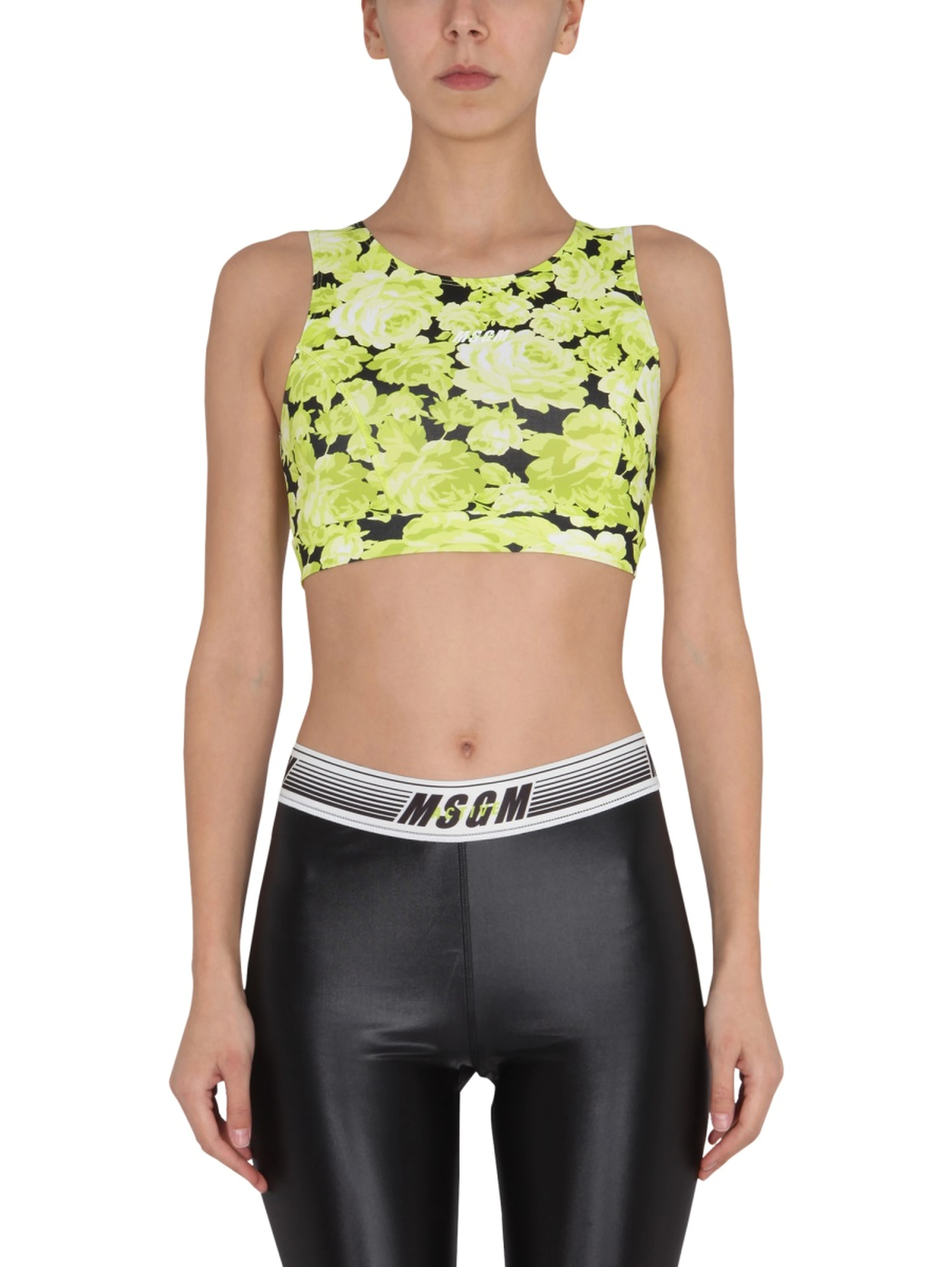 FLORAL PRINT CROPPED TOP