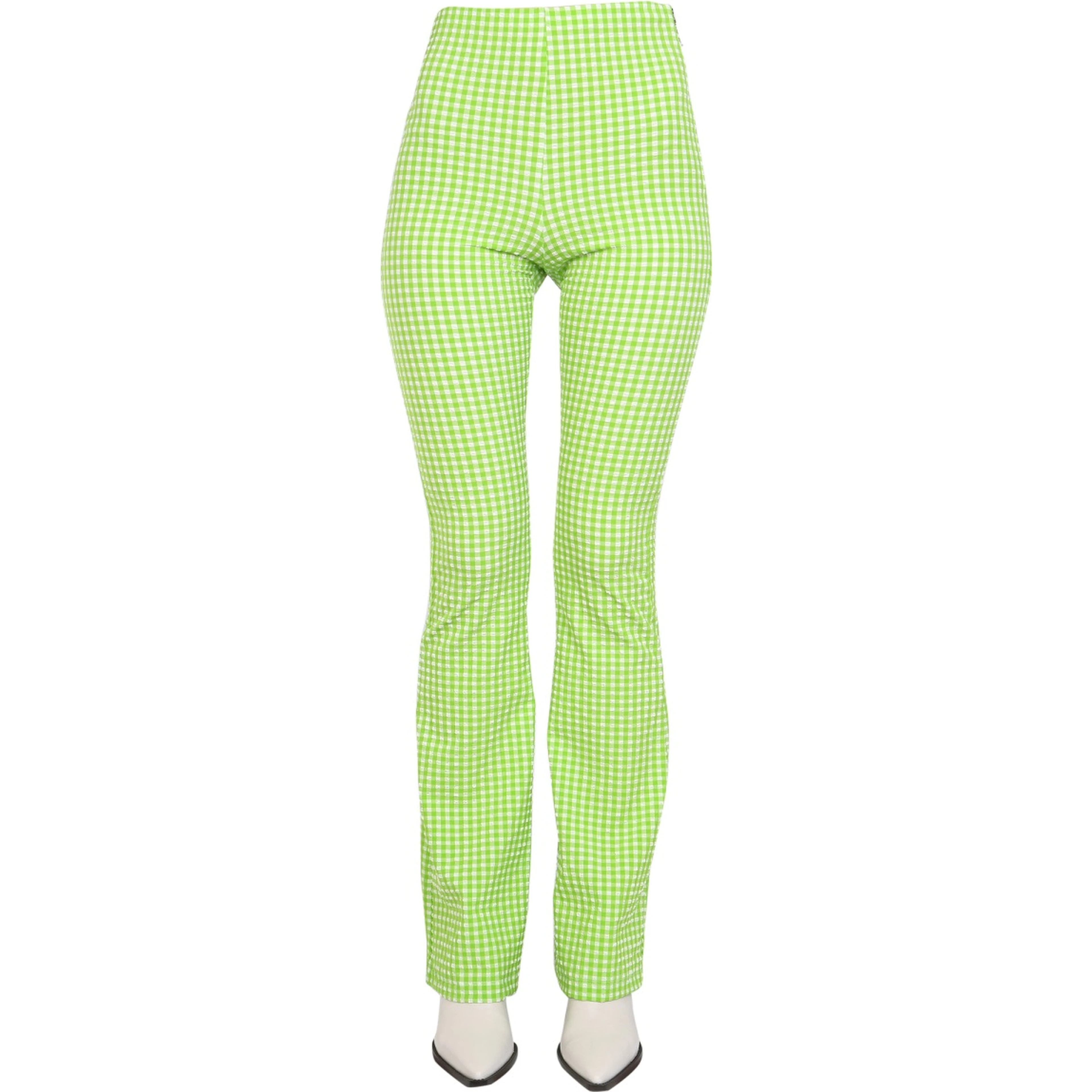 PLAID PATTERN PANTS
