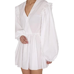 V-NECK DRESS