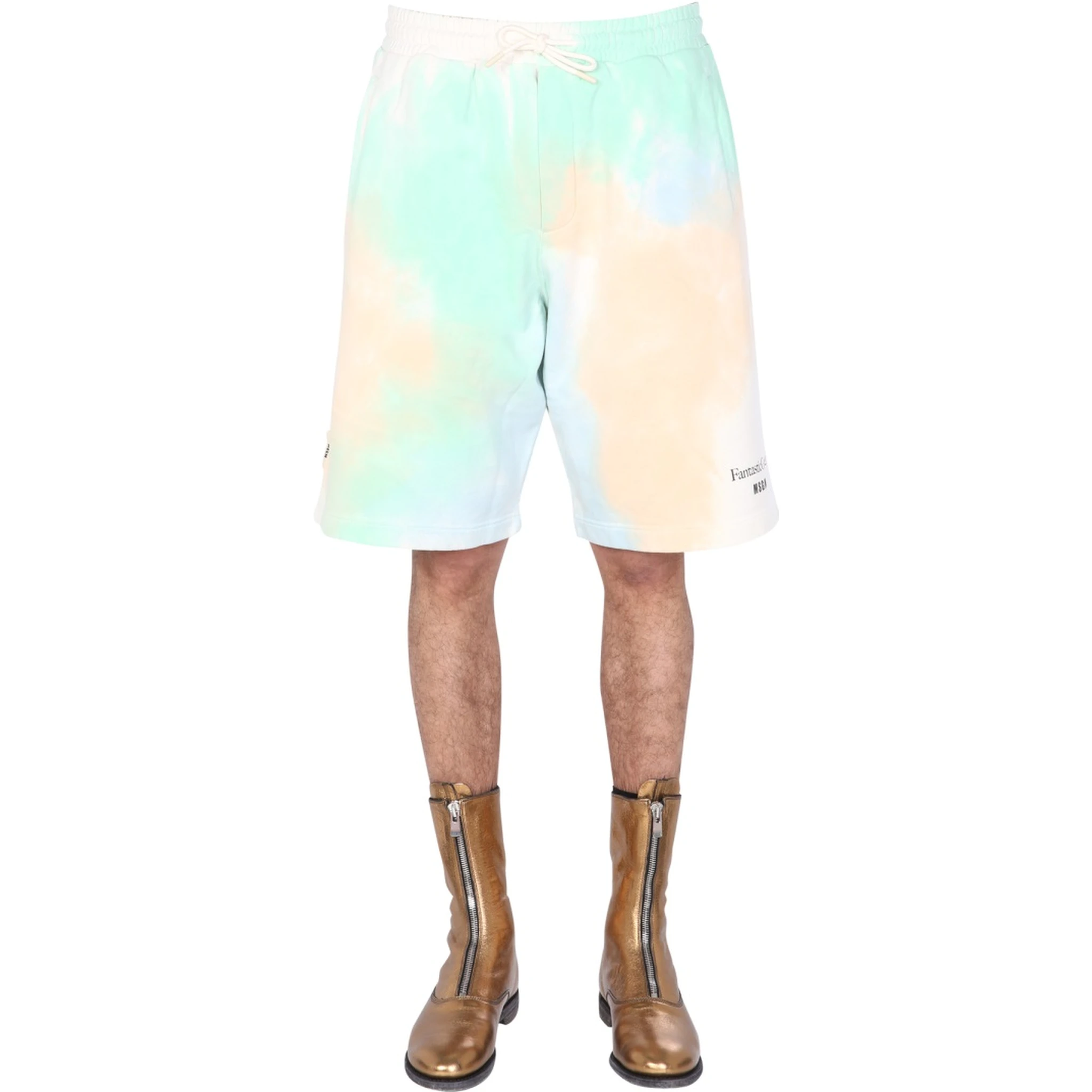 TIE DYE PATTERN BERMUDA