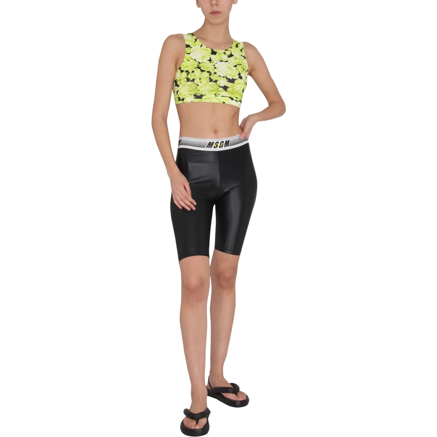 FLORAL PRINT CROPPED TOP