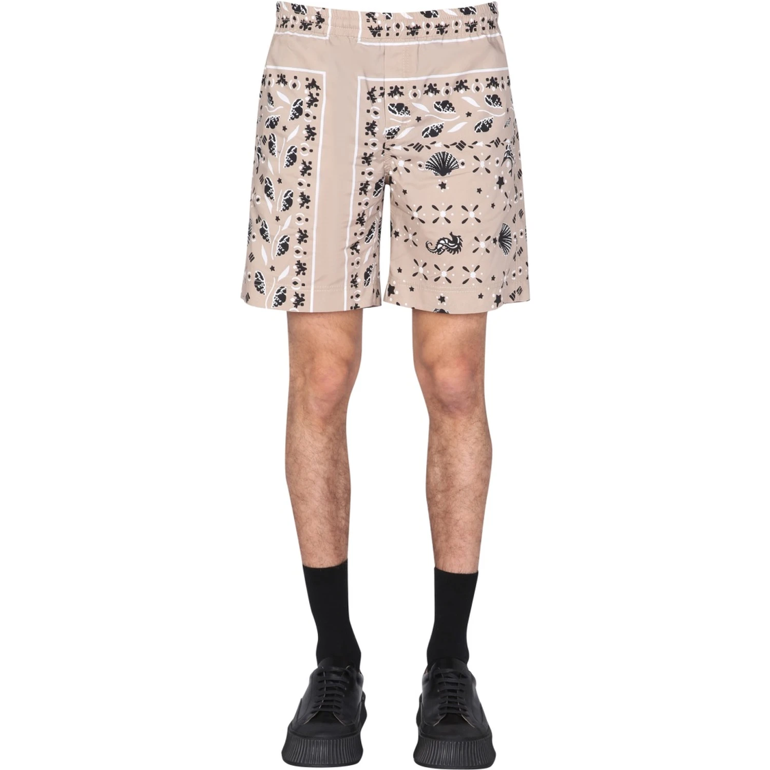 PAISLEY PATTERN BERMUDA
