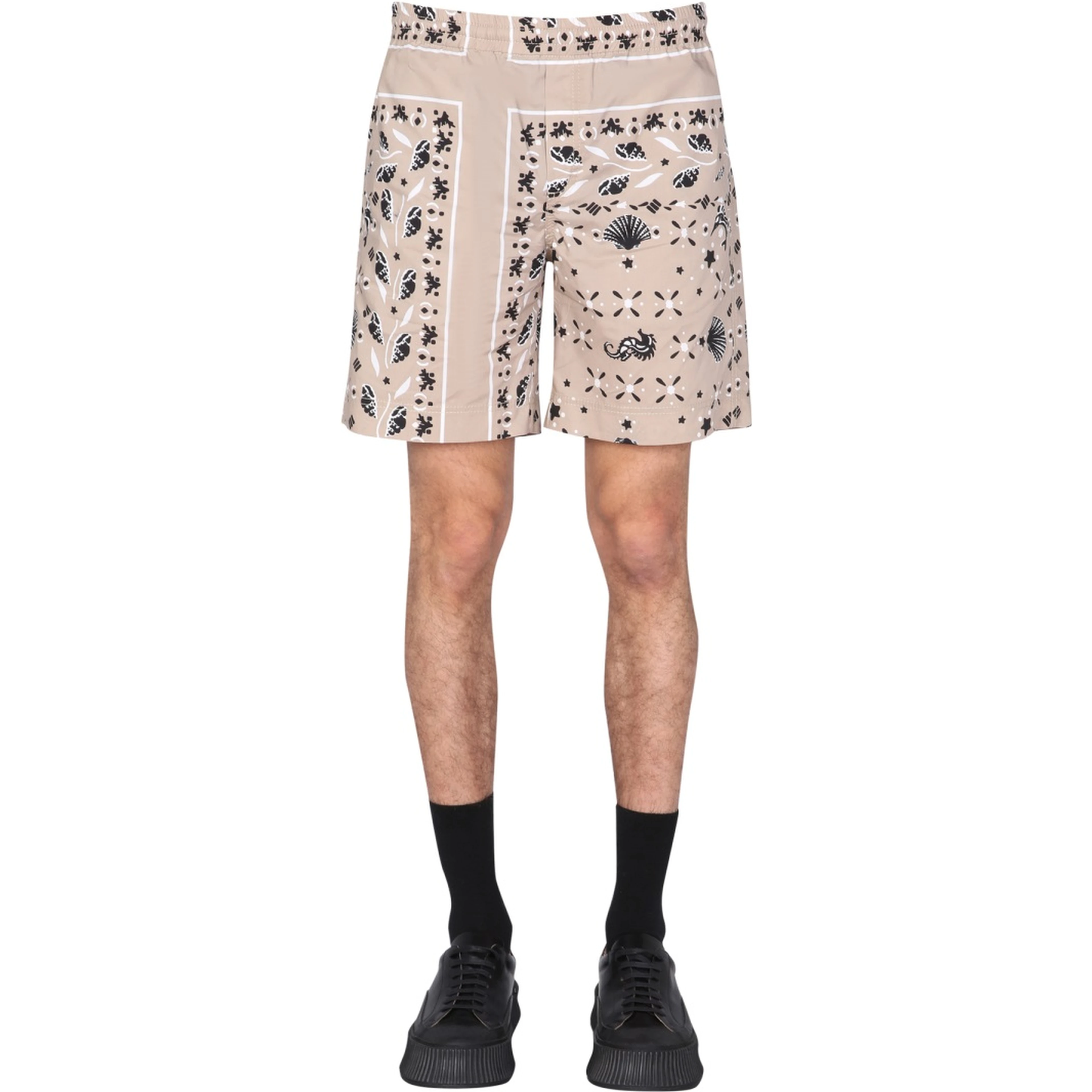 PAISLEY PATTERN BERMUDA