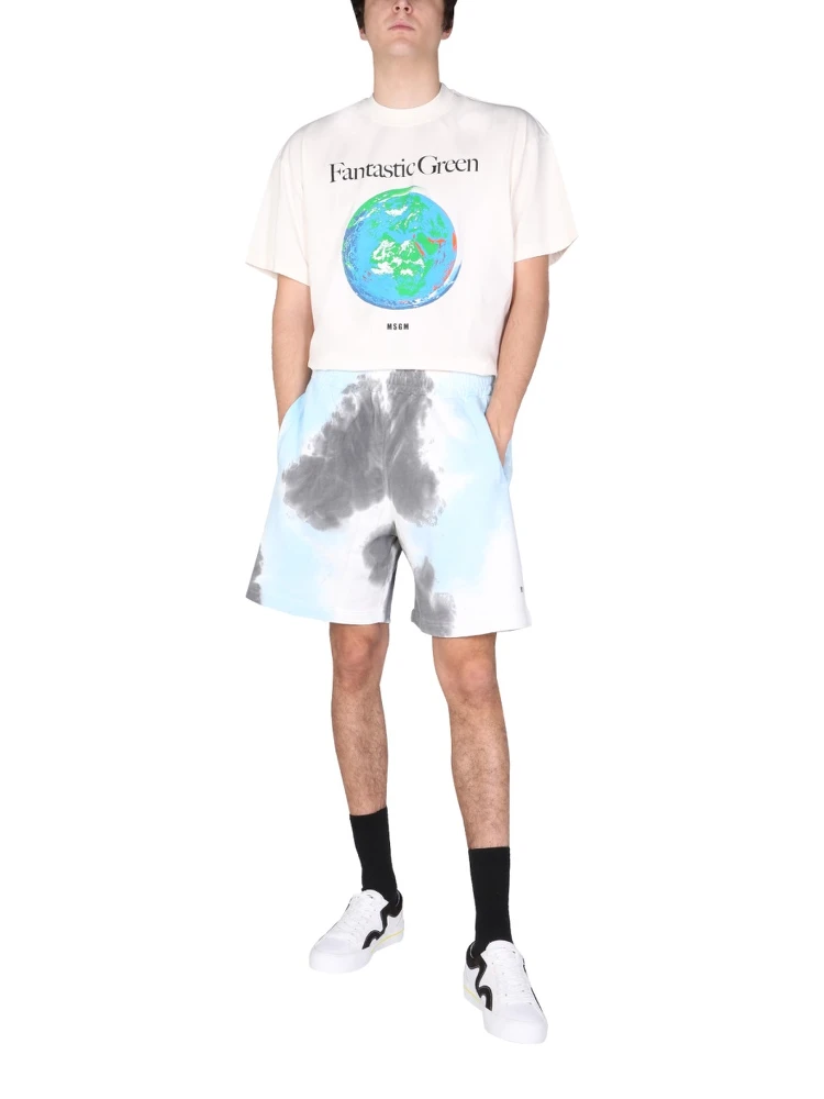 TIE DYE PATTERN BERMUDA alternative