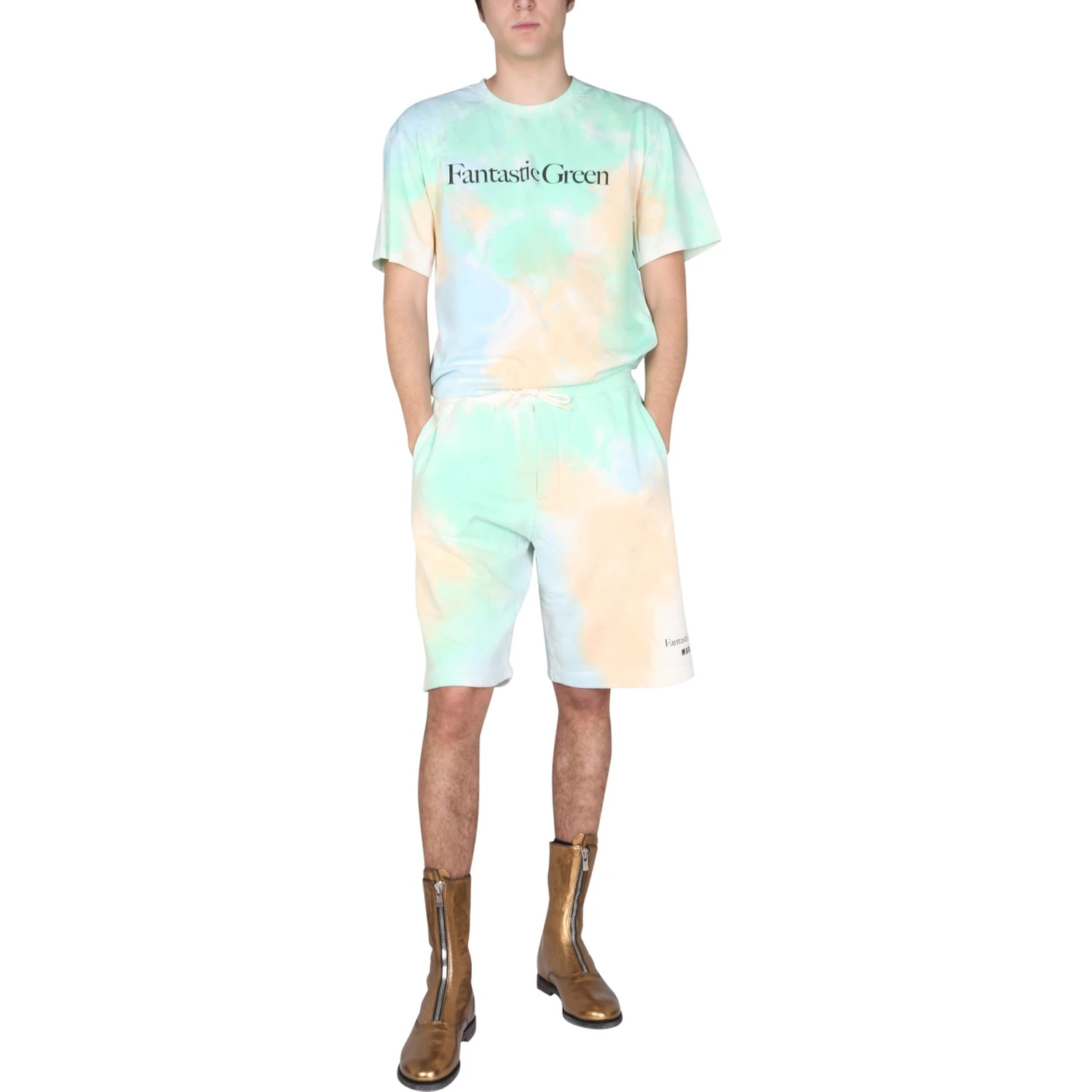 TIE DYE PATTERN BERMUDA