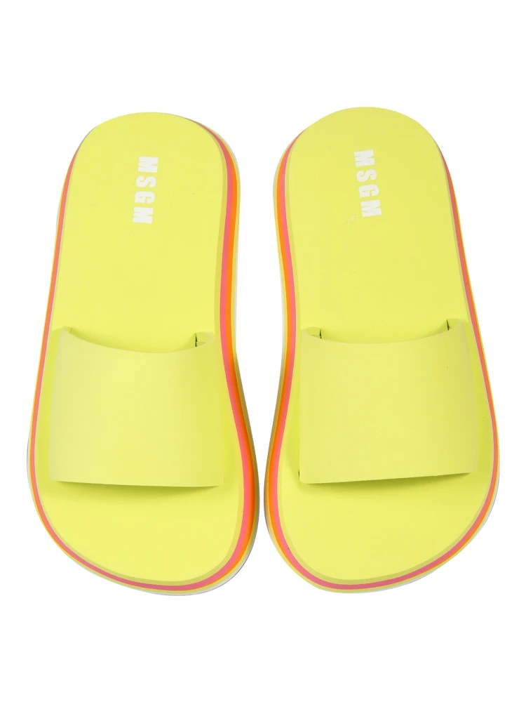 SLIDE PLATFORM SANDALS alternative