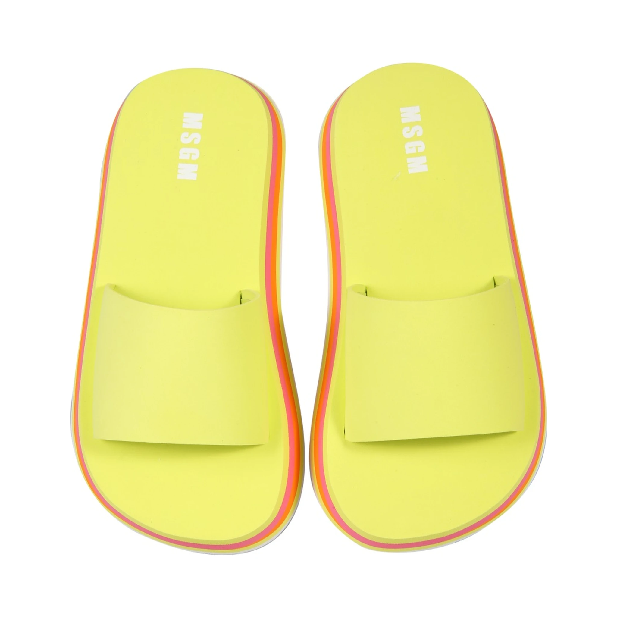 SLIDE PLATFORM SANDALS