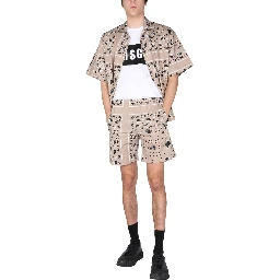 PAISLEY PATTERN BERMUDA