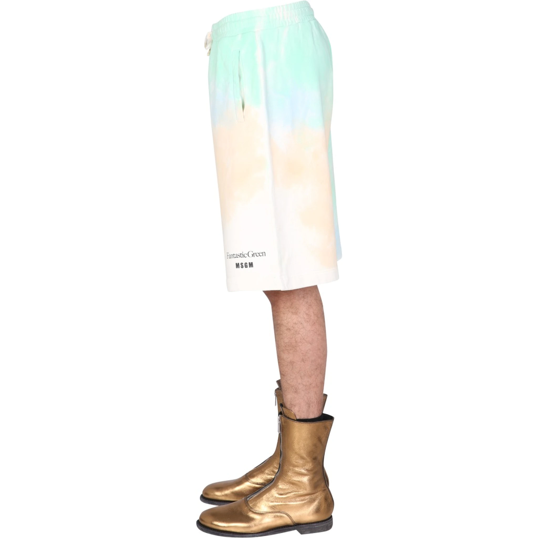 TIE DYE PATTERN BERMUDA