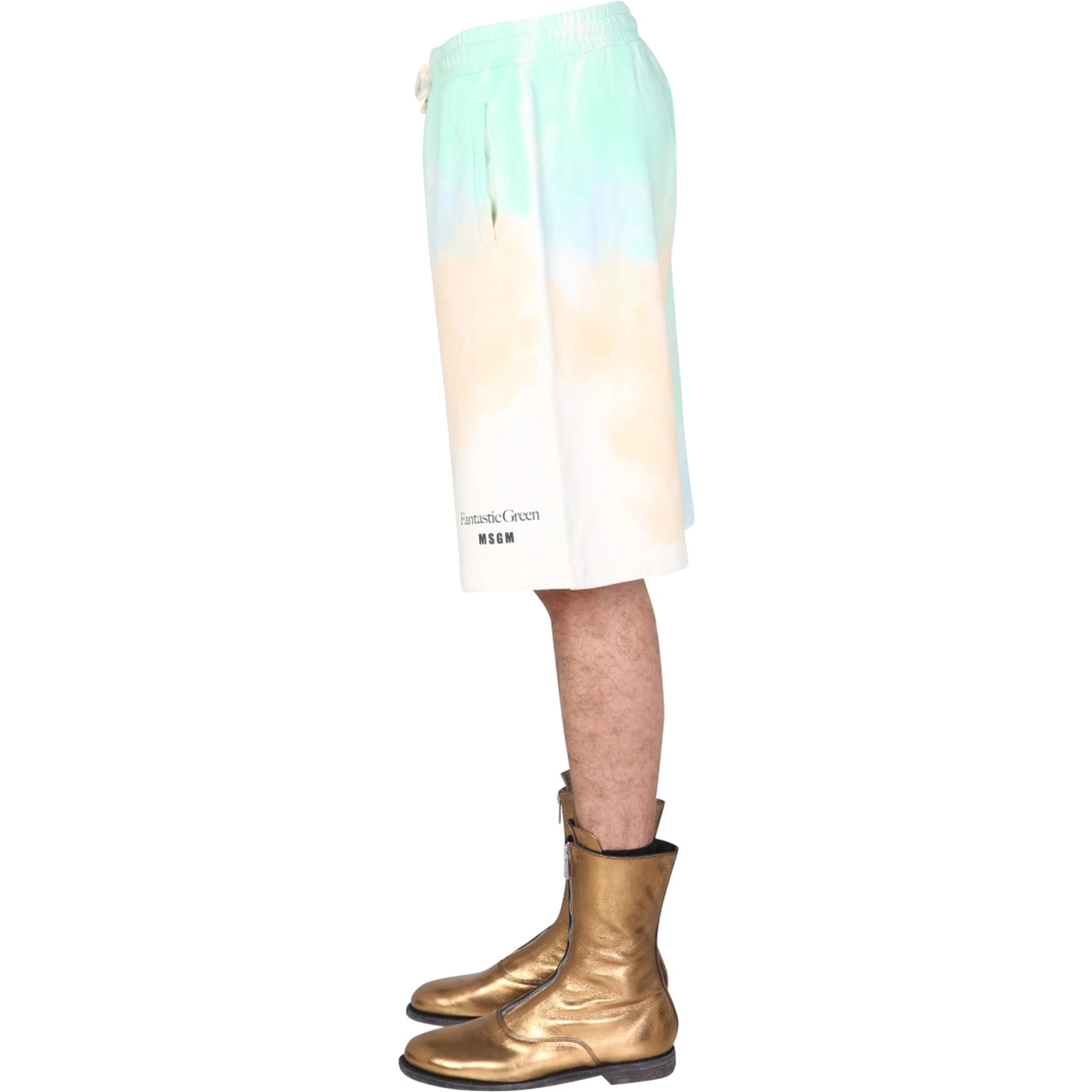 TIE DYE PATTERN BERMUDA