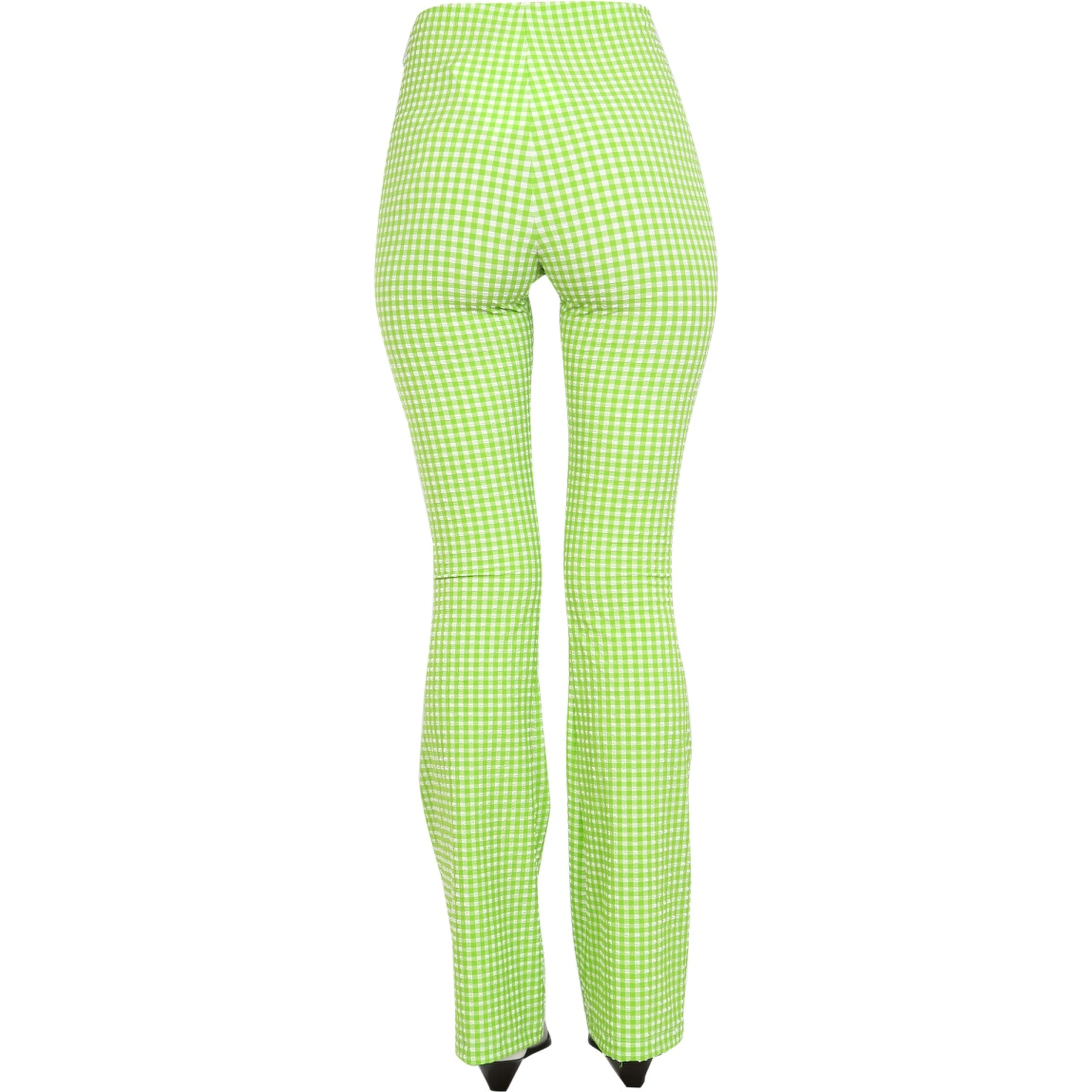 PLAID PATTERN PANTS